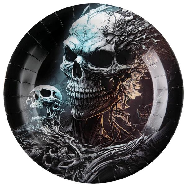 Haunted plate x10 - FETE-8600