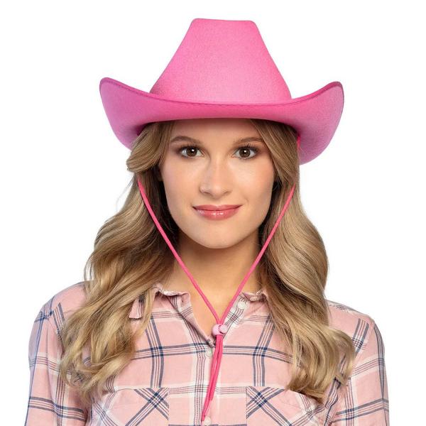 Wild West Cowboy Hat Pink - 04074RO-Parent