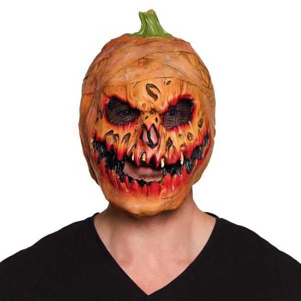 Latex mask: Pumpkin - RDLF-97556