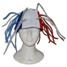 Blue/White/Red Spider Hat