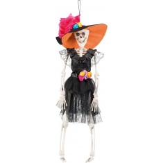 Hanging Figurine - La Catrina - Dia De Los Muertos