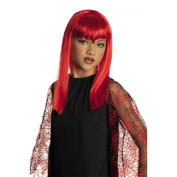 Red Devil Wig - Child - S1514