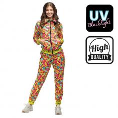 Shell suit Pop Art babe UV