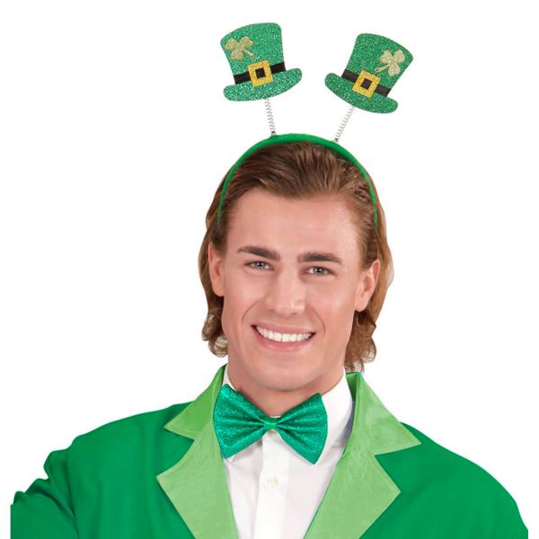 Saint Patrick accessories set - Headband and bow tie - 07060