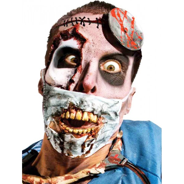 Surgeon Mask With Dentures - Zombie - I-3720