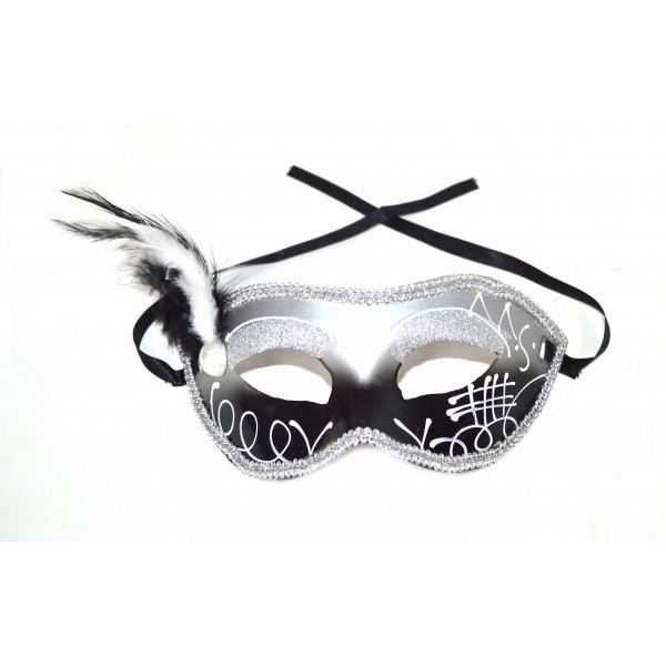 Silver Wolf Mask - 61434