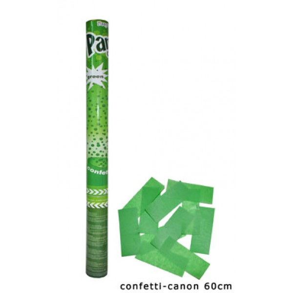 Green confetti cannon - large model - 66300