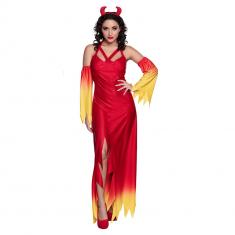 Fire devil costume - women  