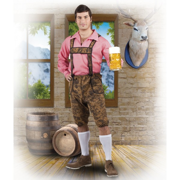 Günter Bavarian Lumberjack Costume - 83571-Parent