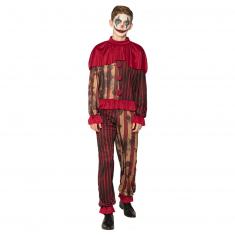 Midnight clown costume - Teenager - Boy