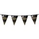 Miniature Aluminum pennant garland - Happy Holidays