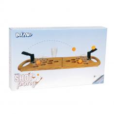Shot pong drinking game