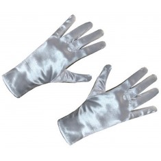 Hollywood Short Gloves White