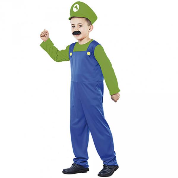 Green Plumber Costume - Child - 706394-Parent