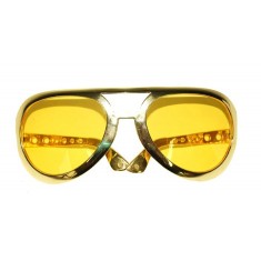 Jumbo Gold Glasses