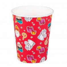 Saint Nicholas paper cups x10
