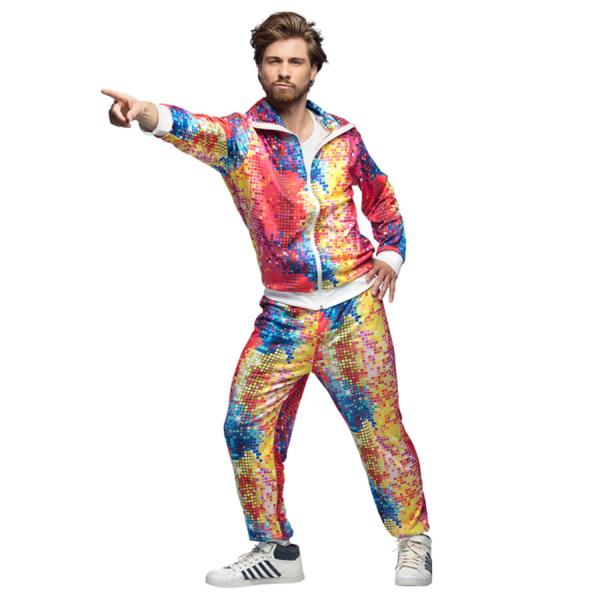 Disco Tracksuit Costume - Men - 88555-Parent