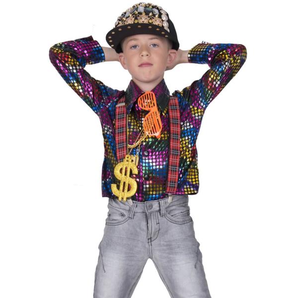 Rainbow disco shirt - Boy - 408588-Parent