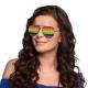 Miniature Rainbow Rock party glasses