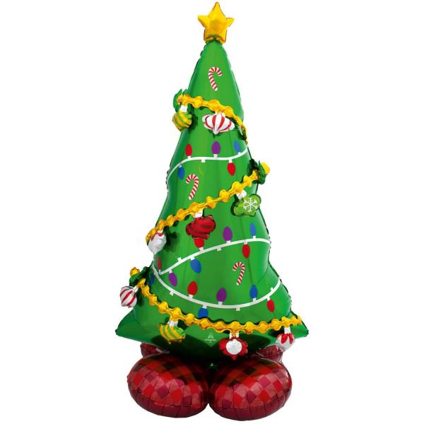 Foil balloon: Christmas tree: 127 cm - 8311711