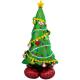 Miniature Foil balloon: Christmas tree: 127 cm