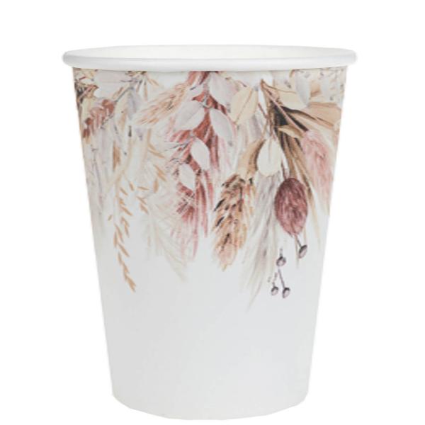 Romance paper cups x 10 - 7925