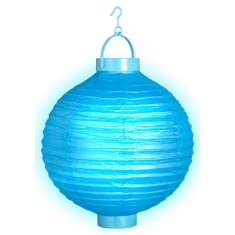LED lantern 30 cm - Turquoise