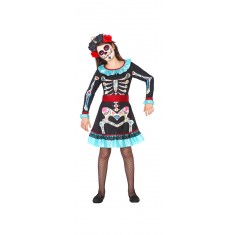 Costume - Dia De Los Muertos - Girl