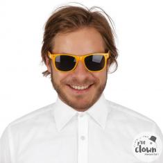 Blues Brothers Glasses - Neon Orange