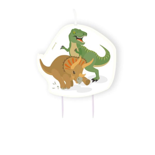 Happy Dinosaur Birthday Candles - 9903981