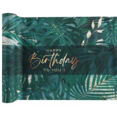 Birthday Jungle table runner