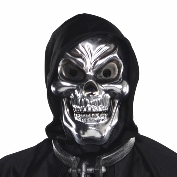 Silver Skeleton Mask - Adult - 840017-55