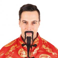 Mandarin beard and mustache - man