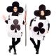 Miniature Ace of Clubs Costume - Adult