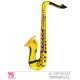 Miniature Yellow Inflatable Saxophone