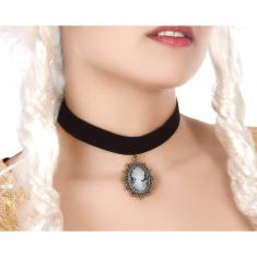 Black Victorian Necklace - Adult