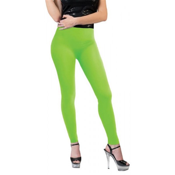 Neon Green Leggings - Adult - 59358