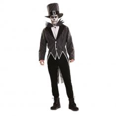 Elegant Skeleton Costume - Men