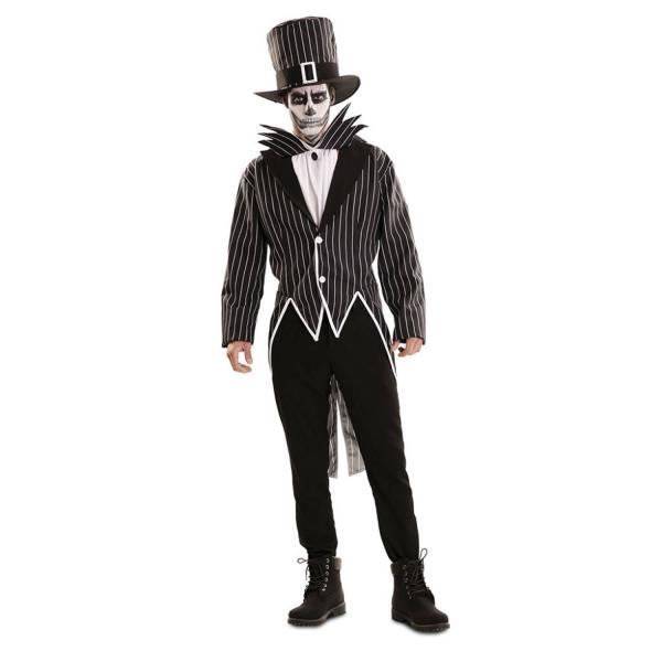 Elegant Skeleton Costume - Men - Parent-707098