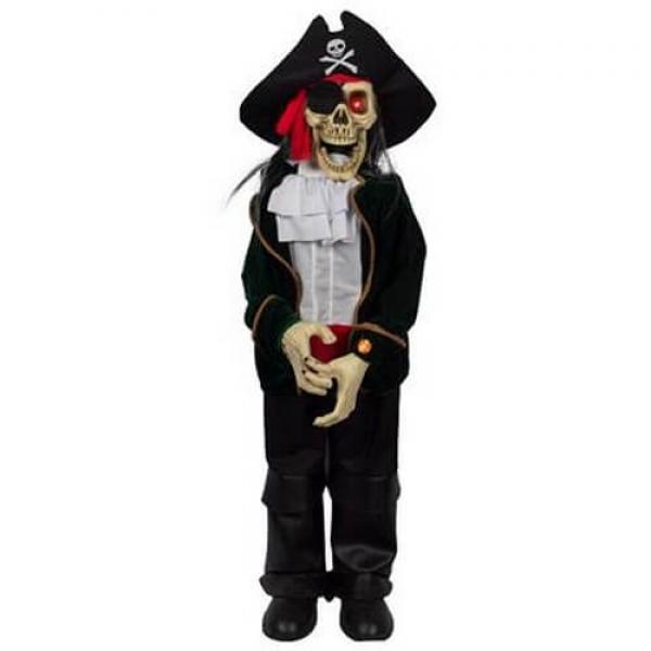 Scarecrow pirate with light sound and movement - FETE-94159