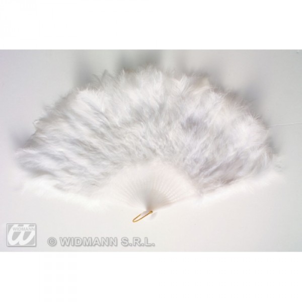 White Feather Fan - 4715W