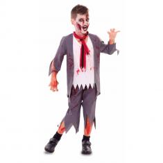 Zombie Schoolboy Costume - Child