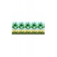 Miniature 1 Roll of Palm Tree Wall Decoration