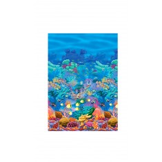 1 Roll of Hawaii Coral Reef Wall Decor