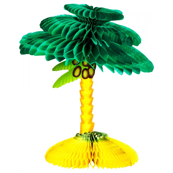 Paper Centerpiece - Honeycomb Palm - 95783