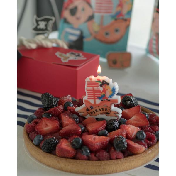 Pirate Birthday Candle - 7898-99