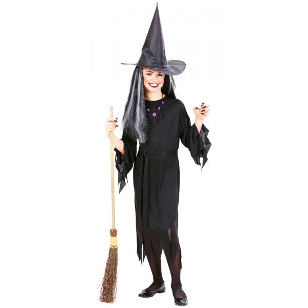 Little Witch Costume - Black - 0250-parent