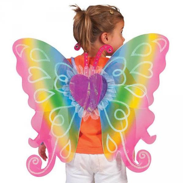 Rainbow Butterfly Wings - Child - 53790