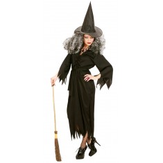 Witch Costume - Black - Adult