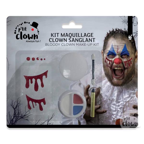 Bloody Clown Makeup Kit - RDLF-22950